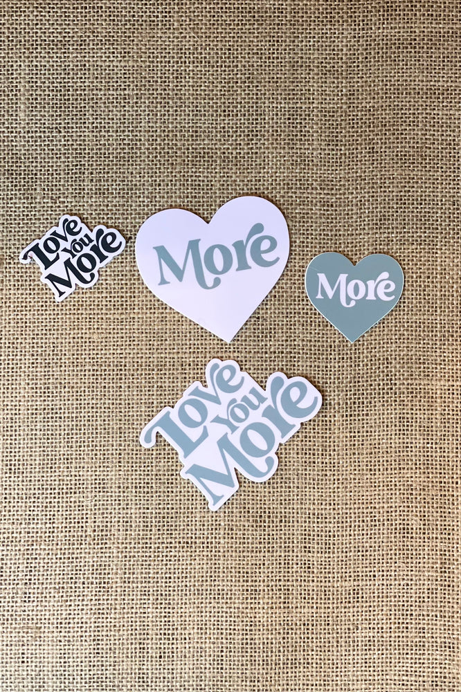 Love You More Sticker Pack